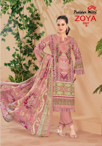 Patidar zoya vol-6 wholesale dress materials catalogue with price
